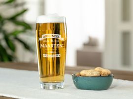 Willibecher met gravure