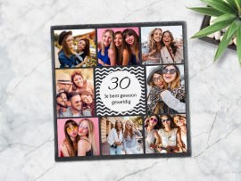 Leisteen plaat cadeau vrouwen