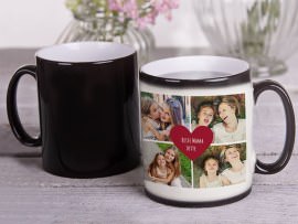 Magische beker met foto en tekst