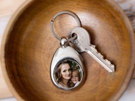 Sleutelhanger met foto