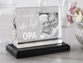 Foto op glas opa