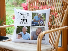 Fotokussen voor opa