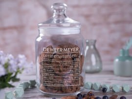 Koekjespot voor leraren
