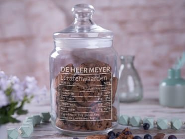 Koekjespot voor leraren