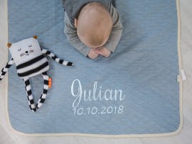 Babydeken met naam