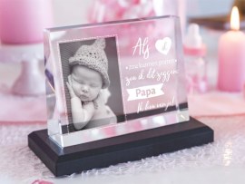 Foto op glas voor papa