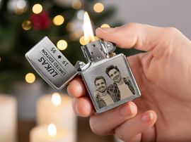 Zippo aansteker met gravure
