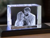 3D-glasfoto