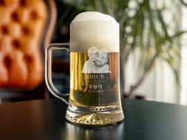 Bierpul papa en zoon