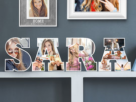 Deco-letters als naam