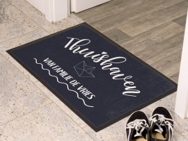 Deurmat thuishaven van familie de vries