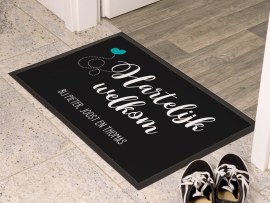 Deurmat hartelük welkom