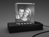 3D-glasfoto