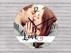 Fotoklok motief liefde