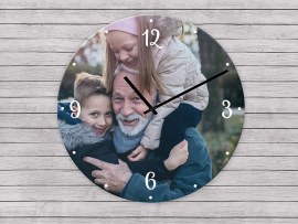 Fotoklok met opa