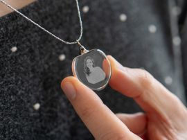 Ketting hanger met foto