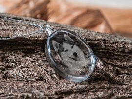 Gepersonaliseerde glazen hanger