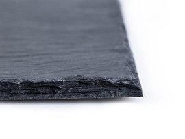 Plaat van leisteen met foto