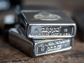 Zippo-aansteker met gravure