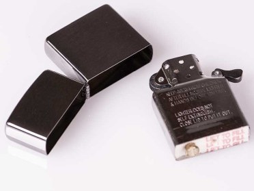 Zippo-aansteker gravure