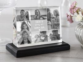 Foto op glas familie