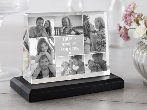 Foto op glas familie