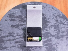 Fotoklok uit leisteen