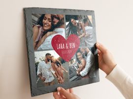 Leisteen Plaat liefde