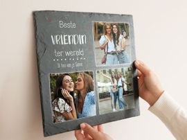 Leisteen Plaat vriendin