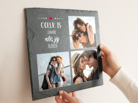 Leisteen Plaat Liefde