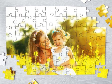 Gedrukte Foto-Puzzel Mama
