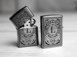 Zippo aansteker met gravure