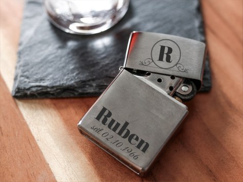 Zippo aansteker gepersonaliseerd