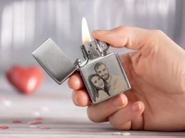 Zippo aansteker met foto