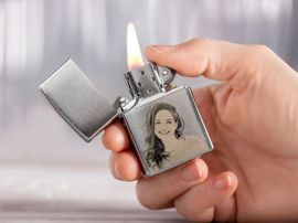 Zippo aansteker met foto