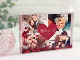 Shake fotolijst met eigen fotos