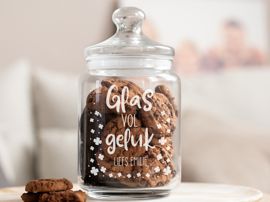 Gegraveerde koekjespot